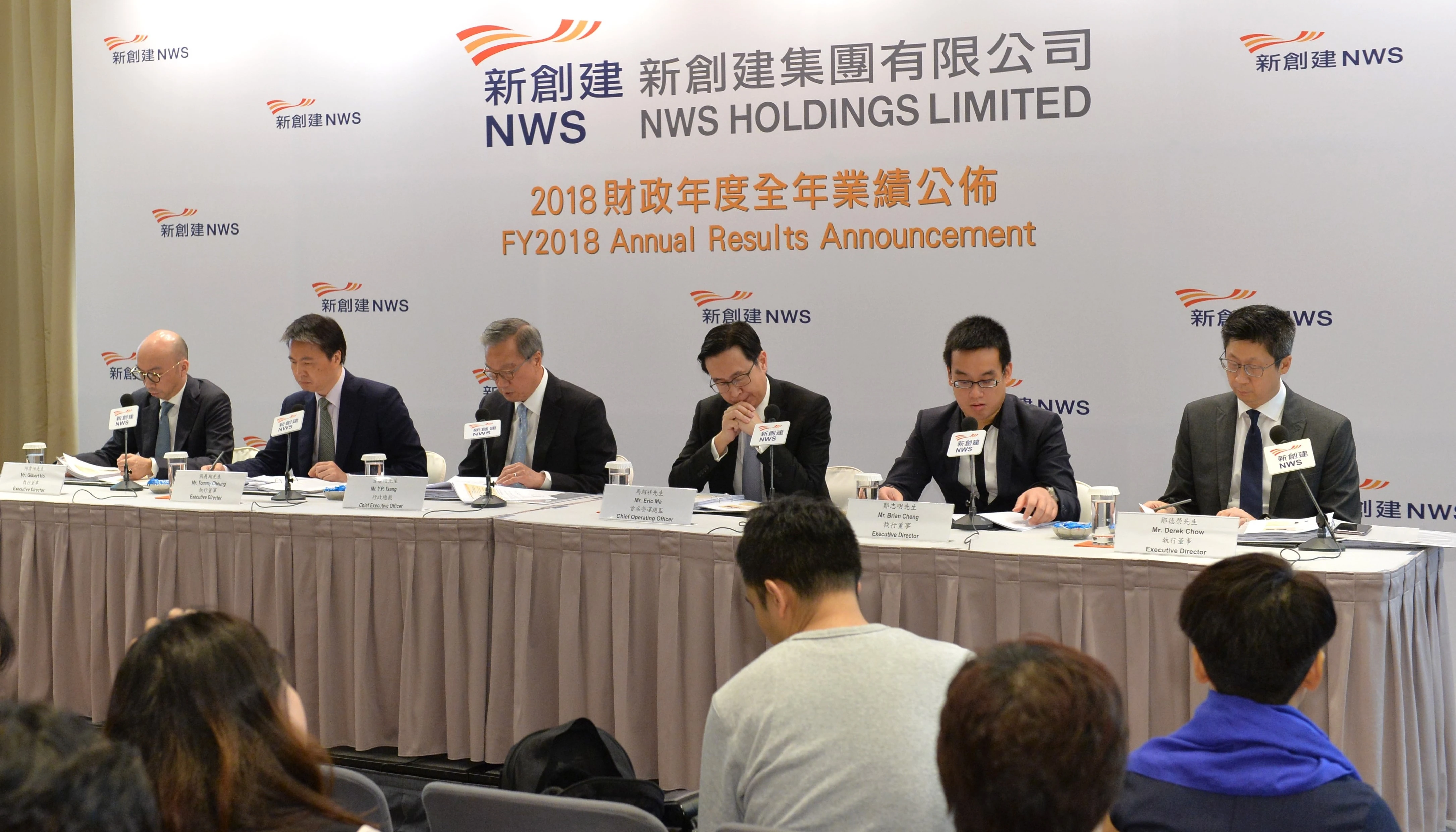 NWS Holdings Announces FY2018 Annual Results